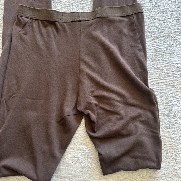 Rick Owens Brown Stretch Leggings – Minimalist Avant-Garde – Size S - Picture 3 of 3